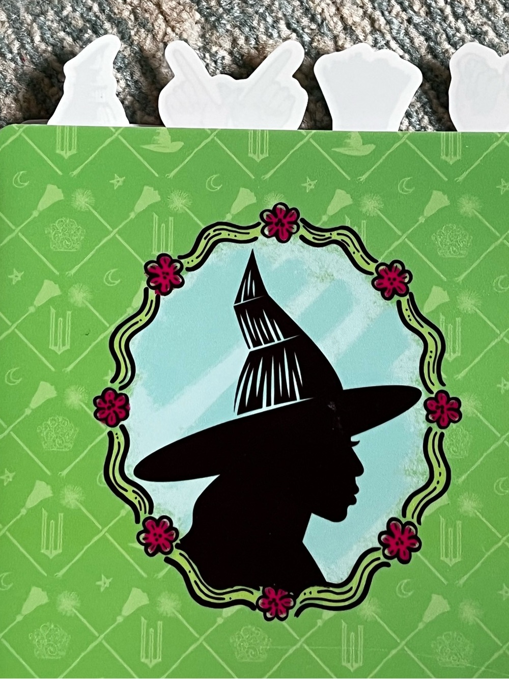 Elphaba Green Witch Spiral Notebook - Picture 6 of 6